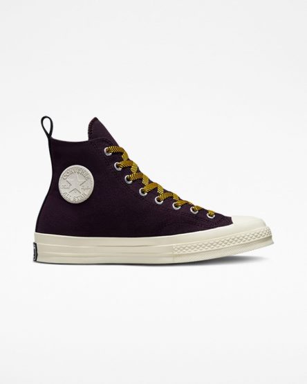 Tenisi Inalti Dama Converse Chuck 70 Counter Climate GORE-TEX Negrii Roz Galbeni | RO CLIE13724